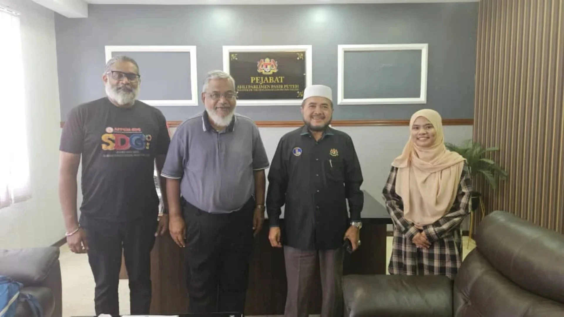APPGM-SDG Post Featured Image Faith Service and Community A Meaningful Visit to YB Nik Muhammad Zawawi in Pasir Puteh
